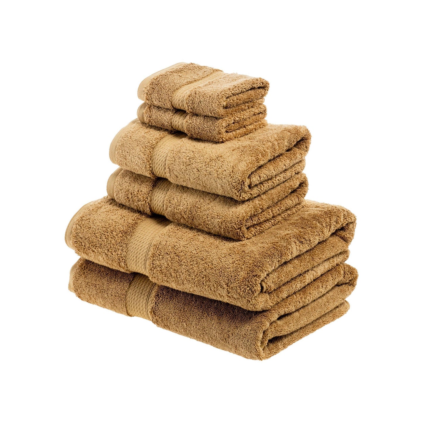 Super Plush and Absorbent Egyptian Cotton 6-Piece Towel Set FredCo