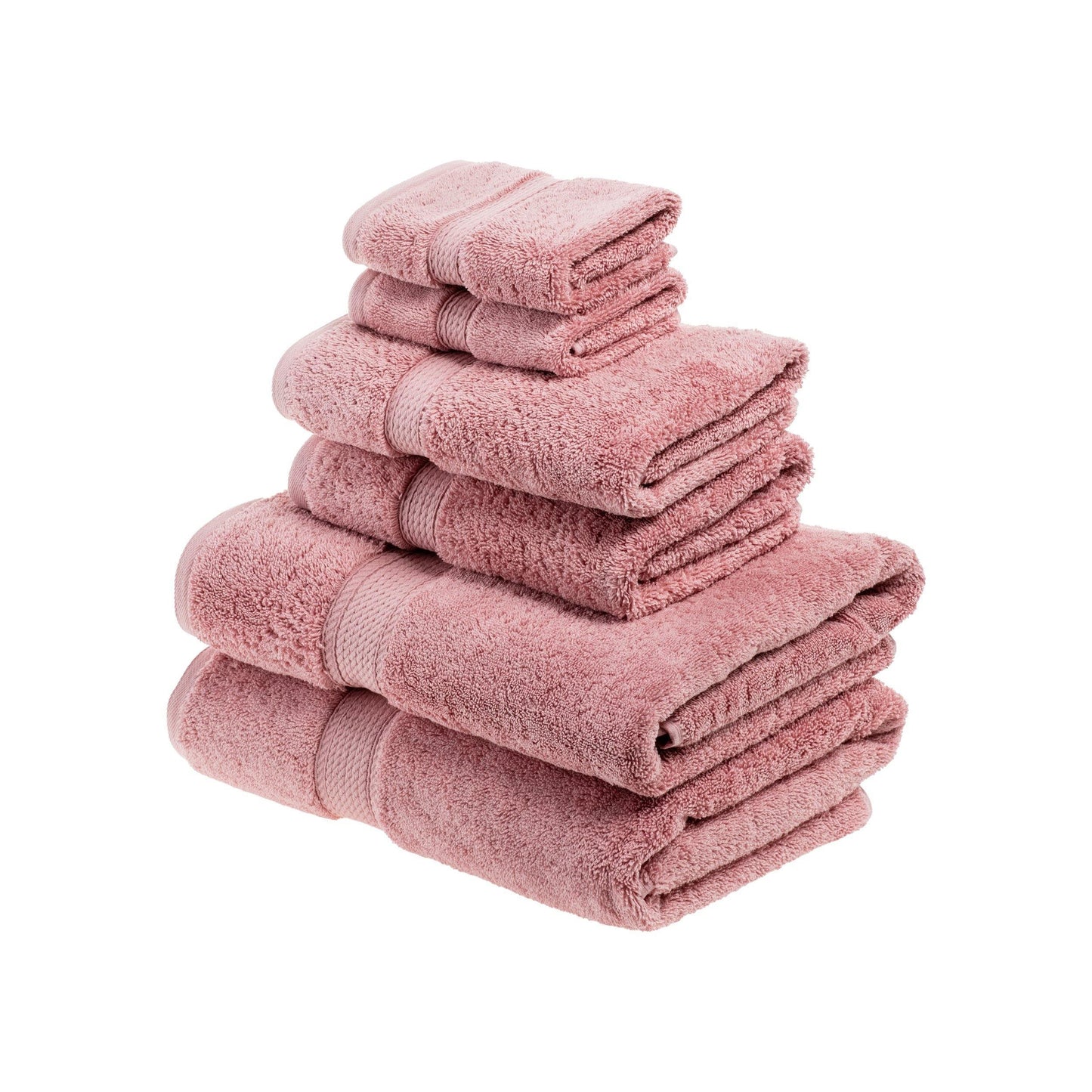 Super Plush and Absorbent Egyptian Cotton 6-Piece Towel Set FredCo