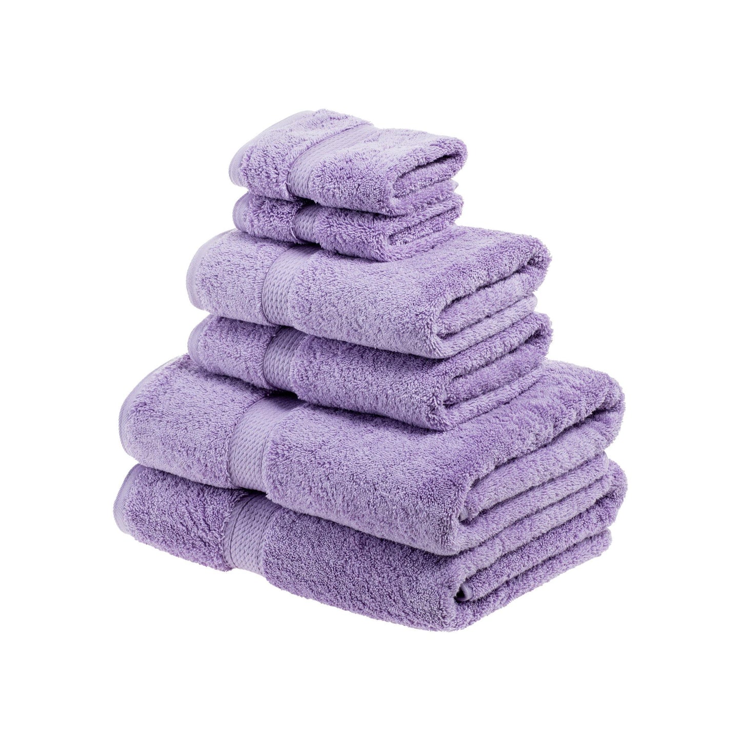 Super Plush and Absorbent Egyptian Cotton 6-Piece Towel Set FredCo