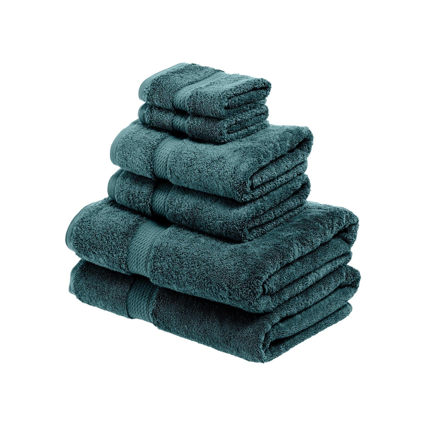 Super Plush and Absorbent Egyptian Cotton 6-Piece Towel Set FredCo