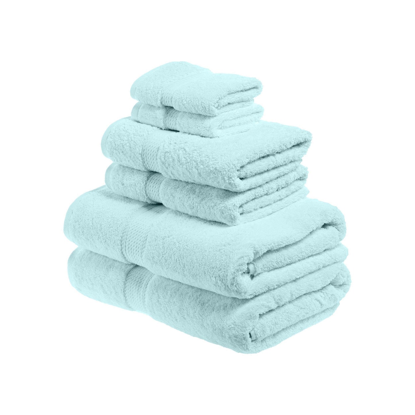 Super Plush and Absorbent Egyptian Cotton 6-Piece Towel Set FredCo