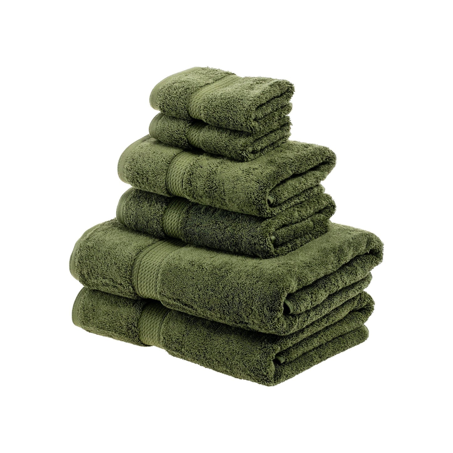 Super Plush and Absorbent Egyptian Cotton 6-Piece Towel Set FredCo