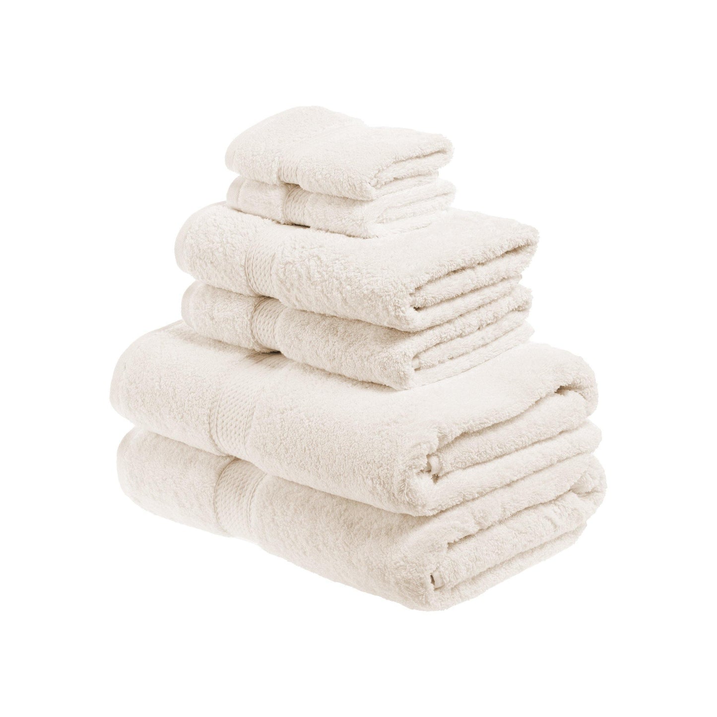 Super Plush and Absorbent Egyptian Cotton 6-Piece Towel Set FredCo