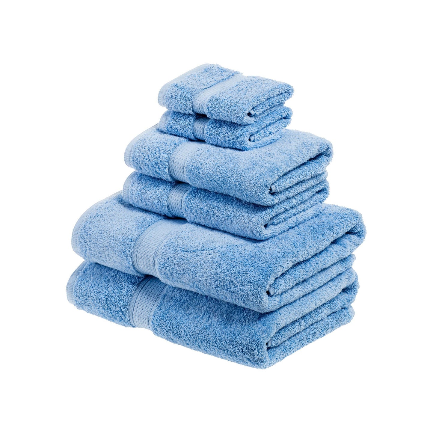 Super Plush and Absorbent Egyptian Cotton 6-Piece Towel Set FredCo