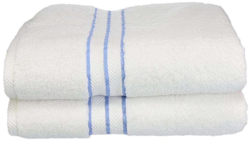 Superior Long Staple Combed Cotton 2-Piece Bath Towel Set FredCo
