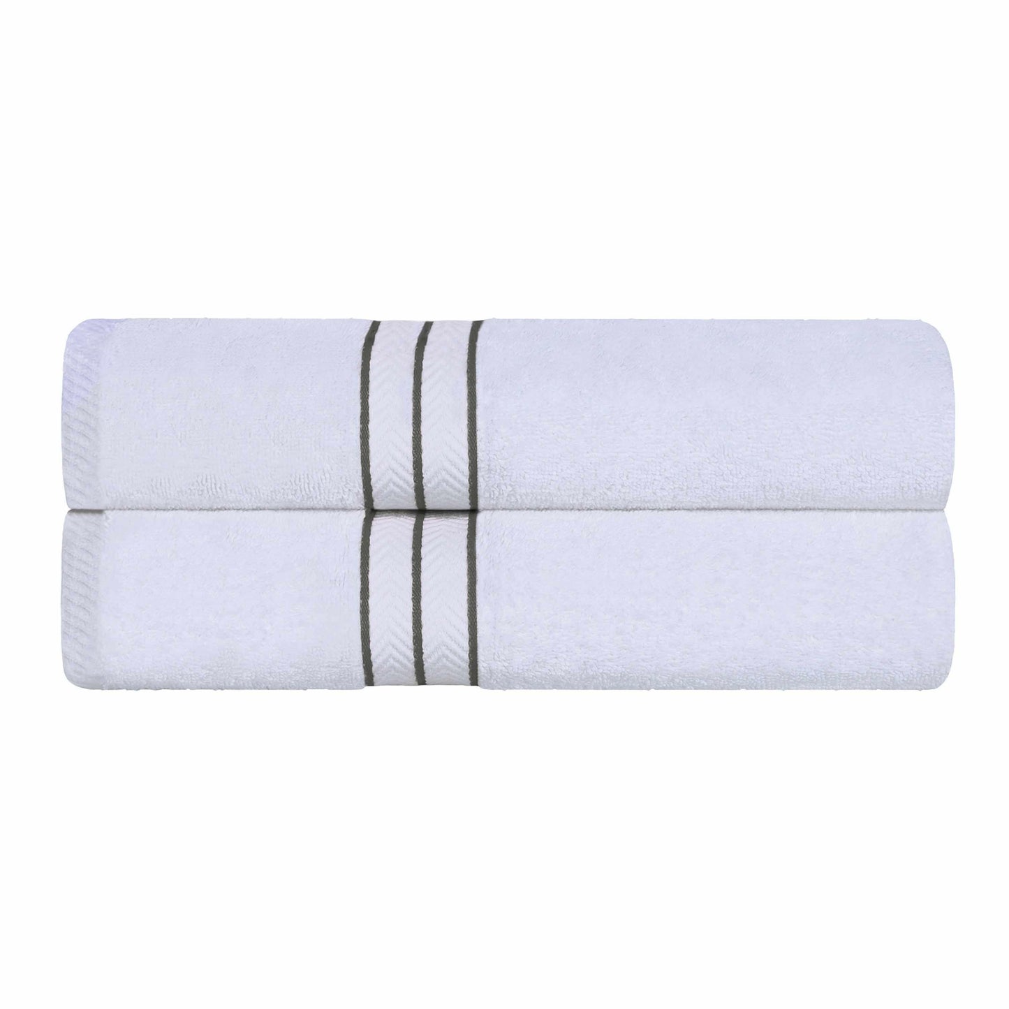 Superior Long Staple Combed Cotton 2-Piece Bath Towel Set FredCo