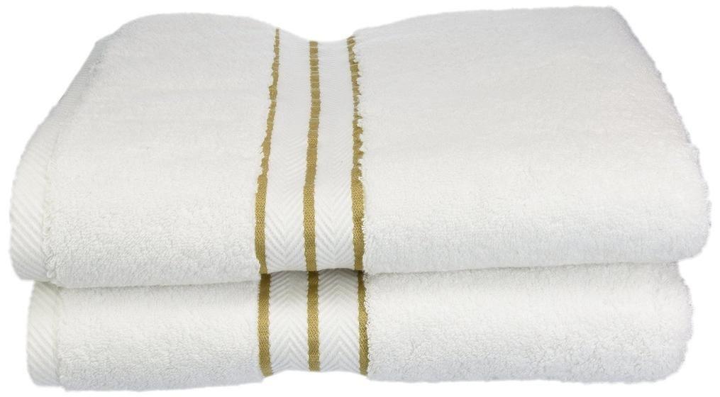 Superior Long Staple Combed Cotton 2-Piece Bath Towel Set FredCo