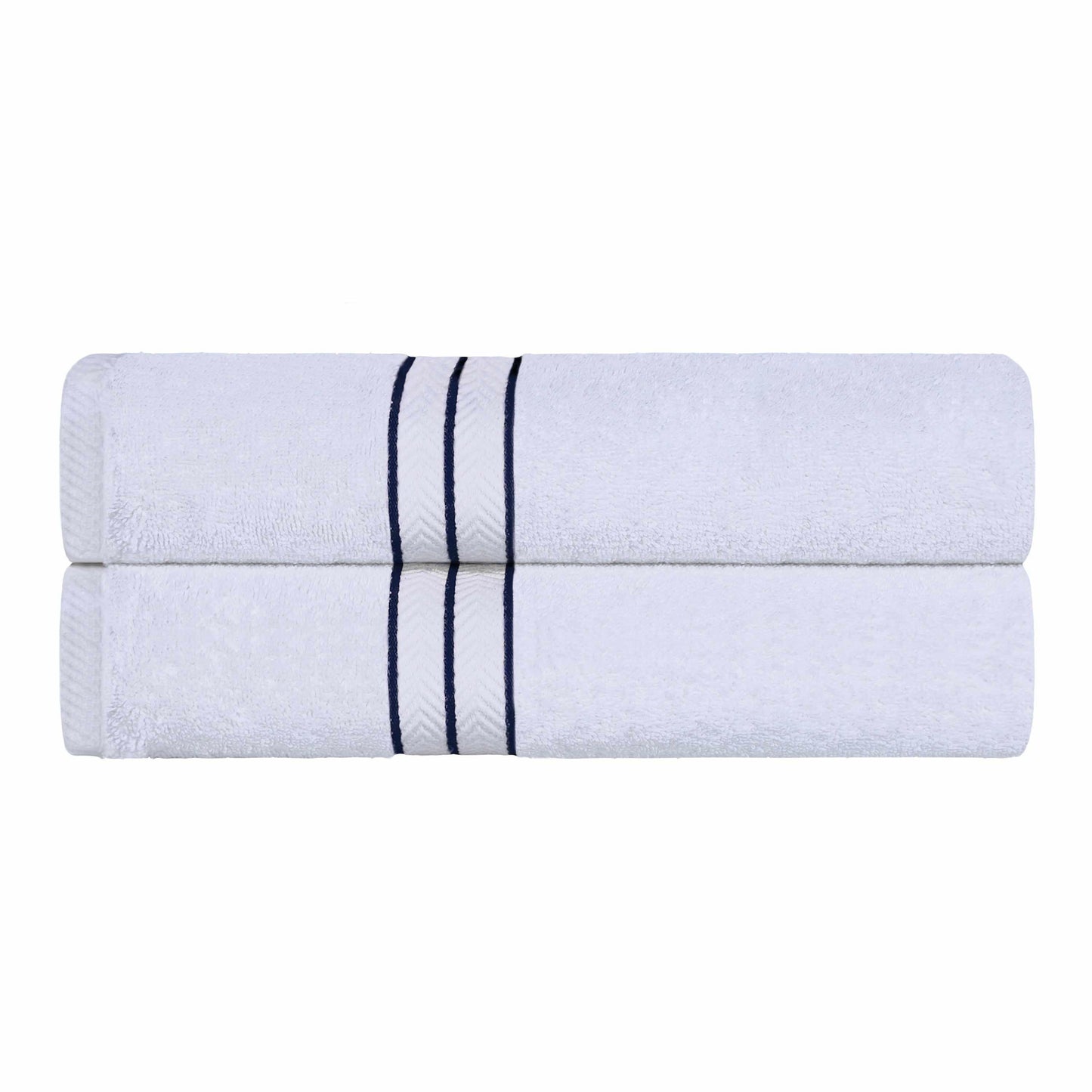 Superior Long Staple Combed Cotton 2-Piece Bath Towel Set FredCo