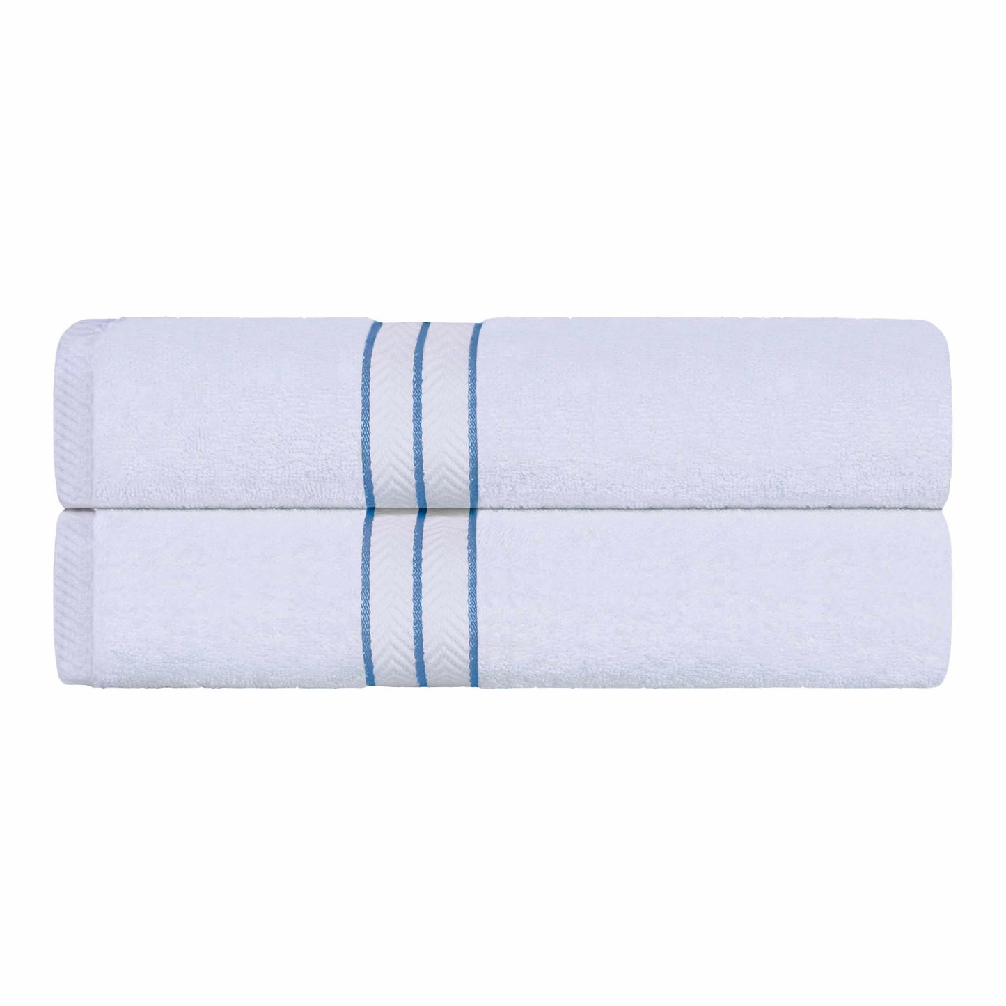 Superior Long Staple Combed Cotton 2-Piece Bath Towel Set FredCo