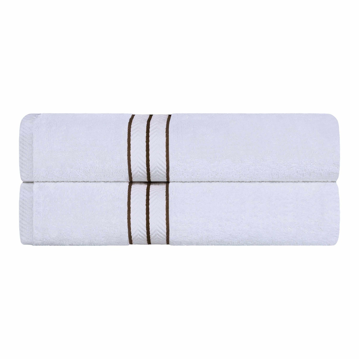 Superior Long Staple Combed Cotton 2-Piece Bath Towel Set FredCo