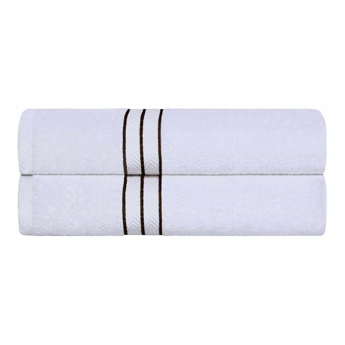 Superior Long Staple Combed Cotton 2-Piece Bath Towel Set FredCo