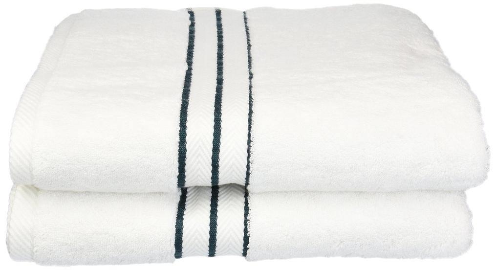 Superior Long Staple Combed Cotton 2-Piece Bath Towel Set FredCo