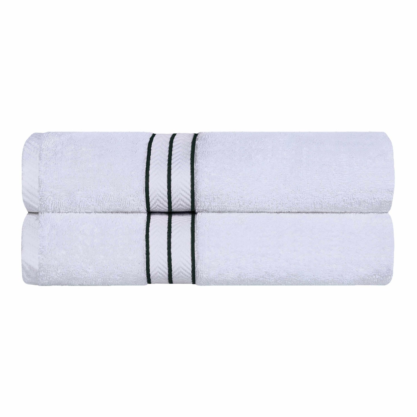 Superior Long Staple Combed Cotton 2-Piece Bath Towel Set FredCo