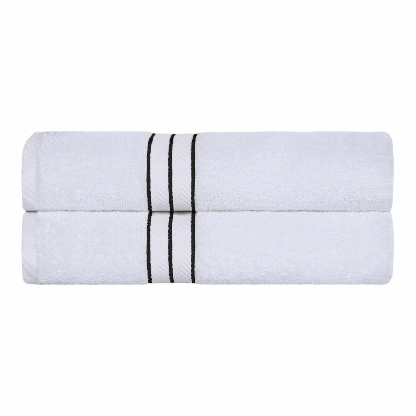 Superior Long Staple Combed Cotton 2-Piece Bath Towel Set FredCo
