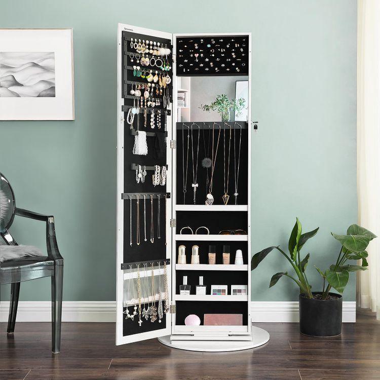 Swivel Jewelry Cabinet FredCo