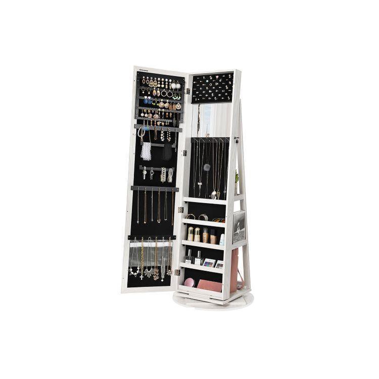 Swivel Jewelry Cabinet FredCo