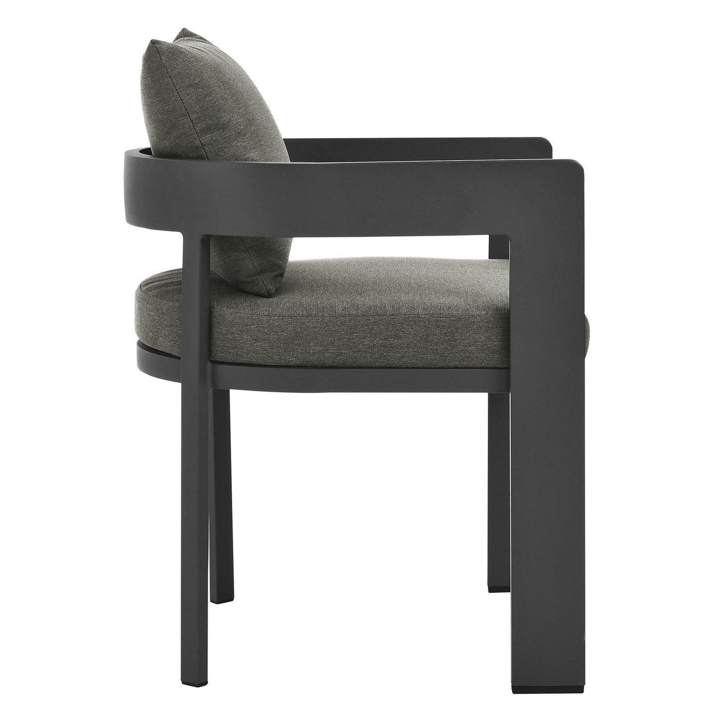 Tahoe Outdoor Patio Aluminum Dining Chair by Modway FredCo