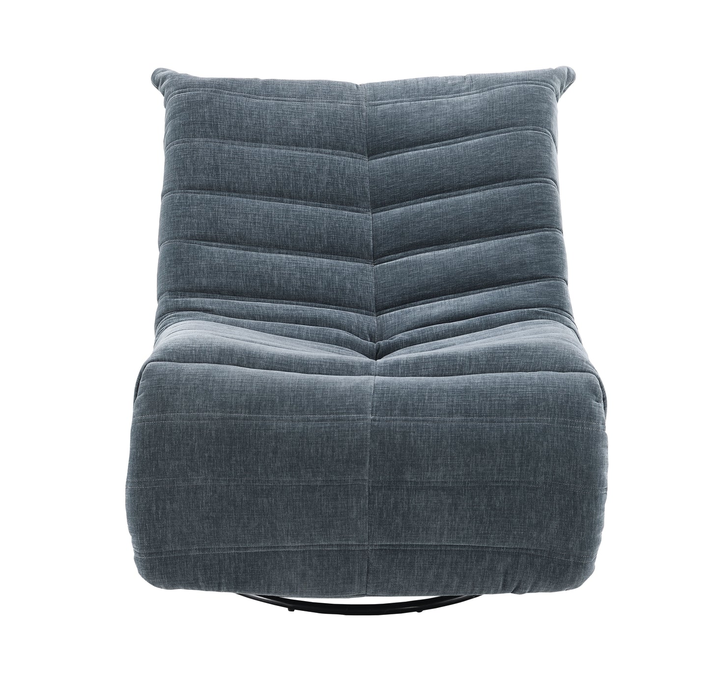 Talmon Shadow Chenille Glider Recliner with Swivel FredCo