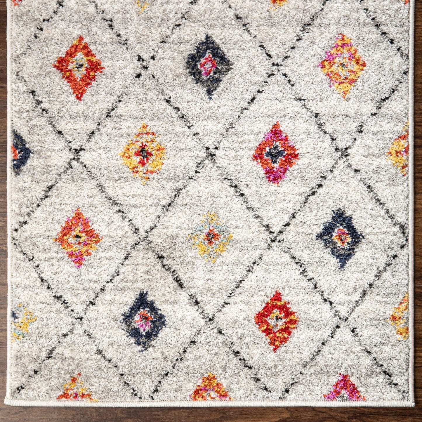 Tavon Mid-Century Traditional Sandstone Rug FredCo