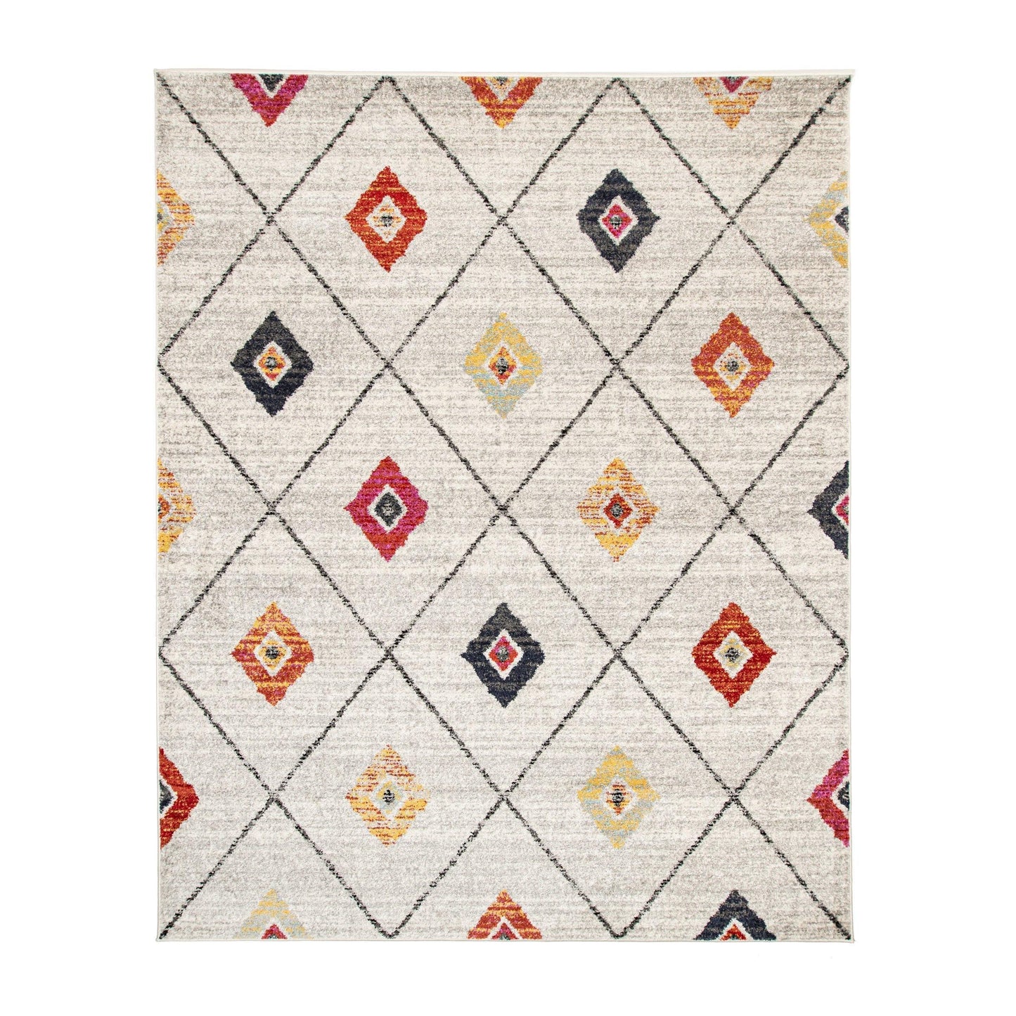 Tavon Mid-Century Traditional Sandstone Rug FredCo