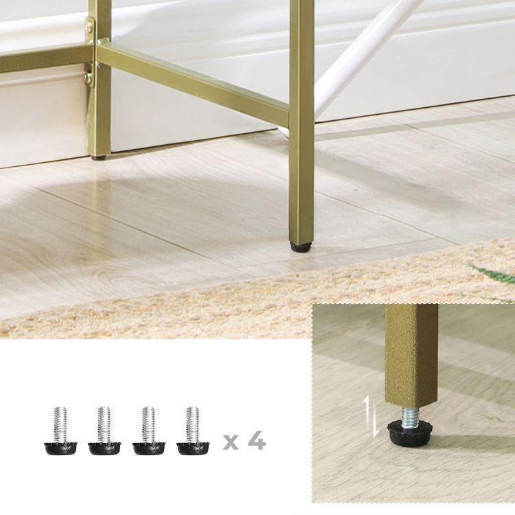 Tempered Glass Sofa Table FredCo