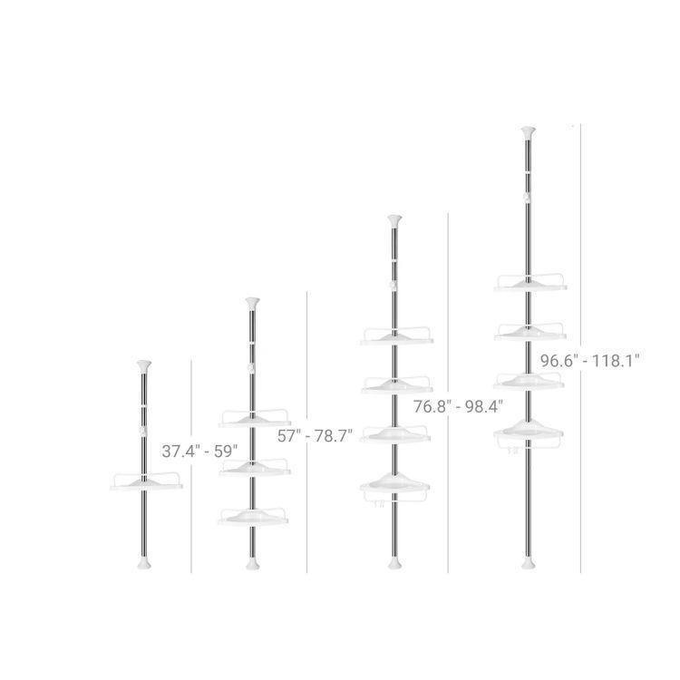 Tension Corner Shower Caddy FredCo