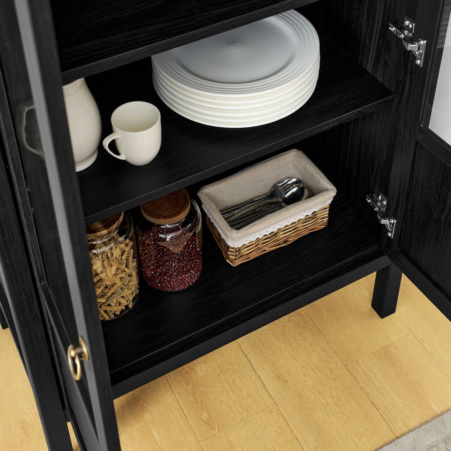 Tessa Tall Arched Storage Display Cabinet by Modway EEI-6638 FredCo