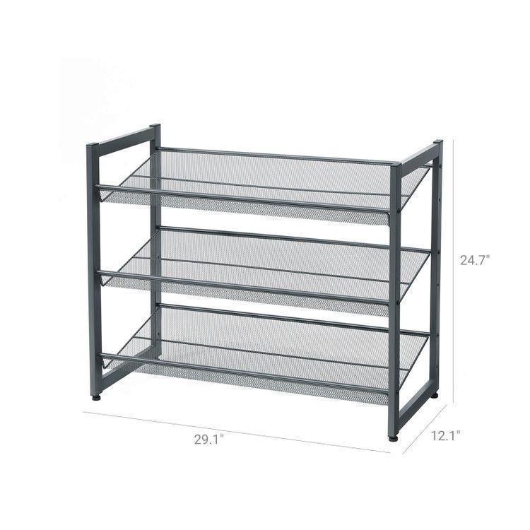 Tier Adjustable Shoe Shelf FredCo