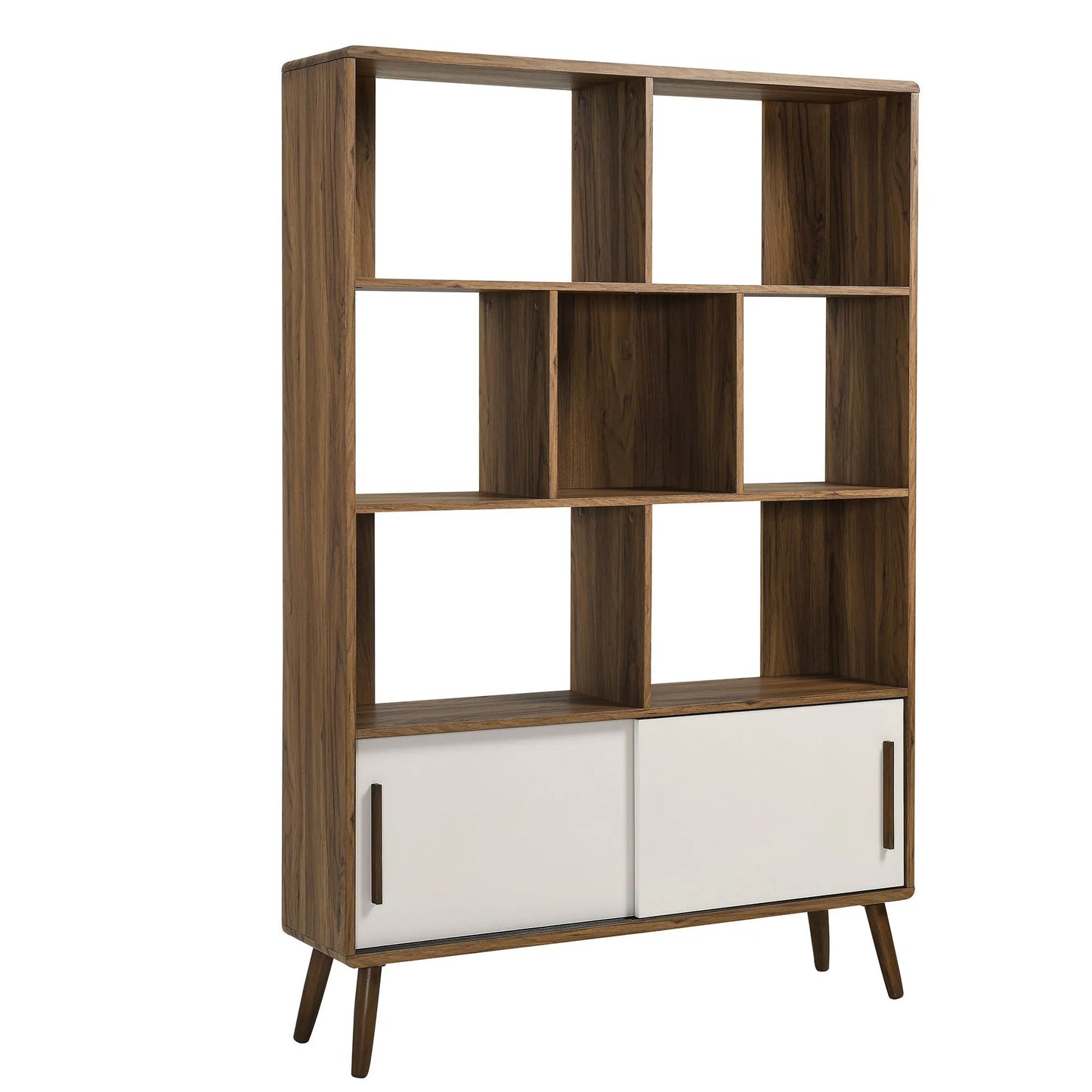 Transmit 45" Bookcase with Sliding Doors by Modway EEI-7193 FredCo