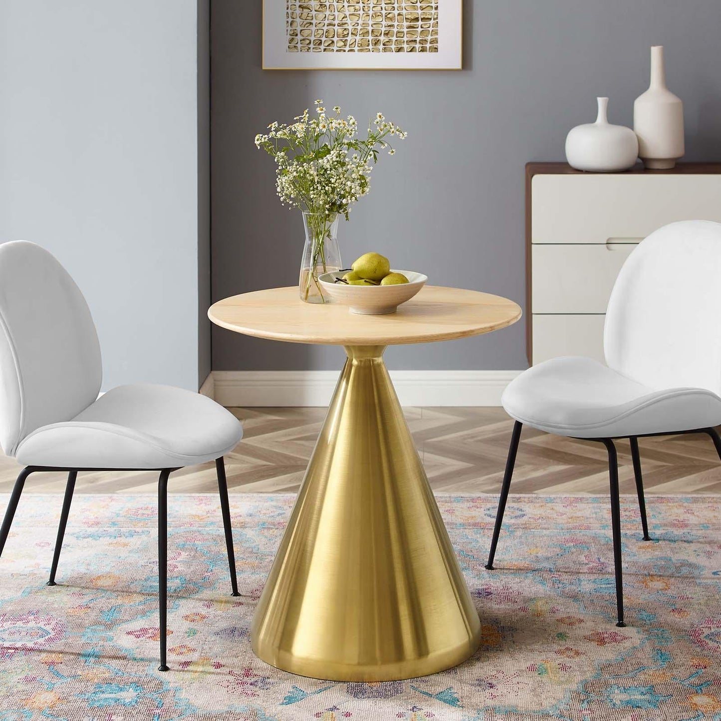Tupelo 28" Dining Table, EEI-5325 FredCo