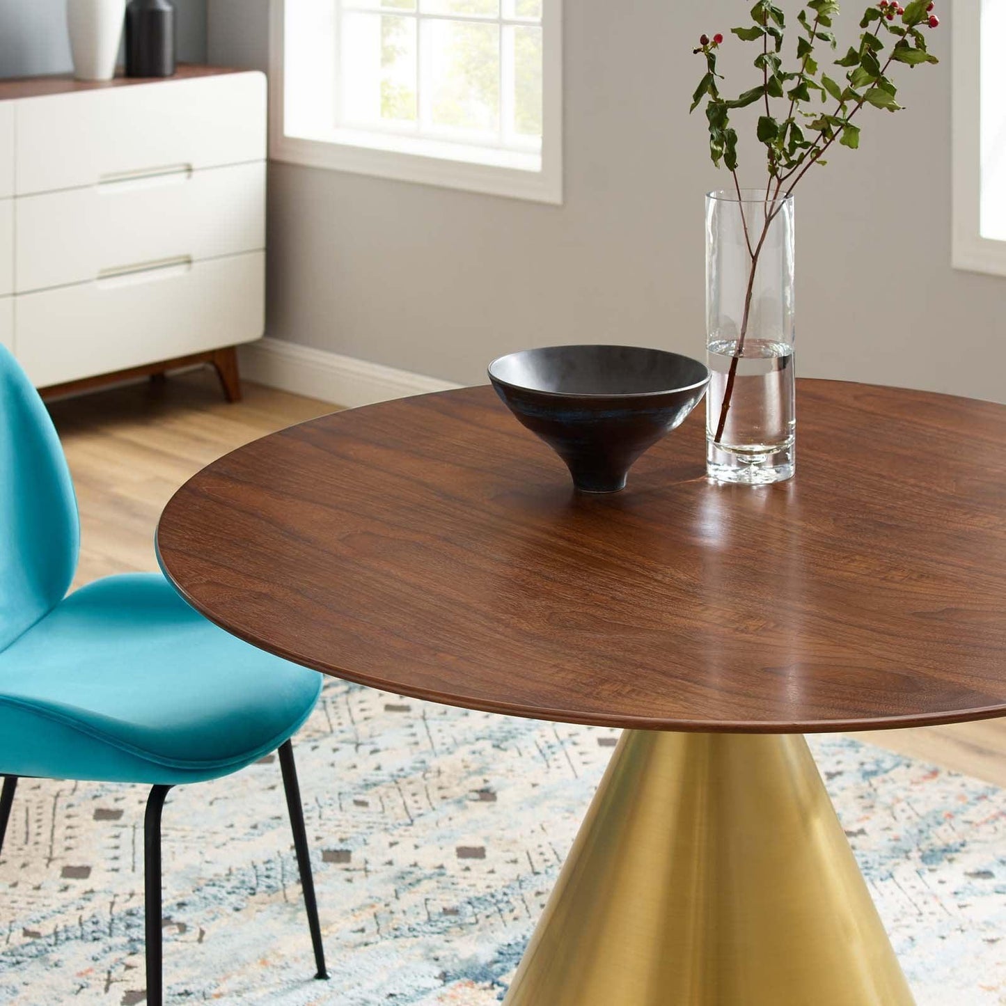 Tupelo 47" Dining Table, EEI-5337 FredCo
