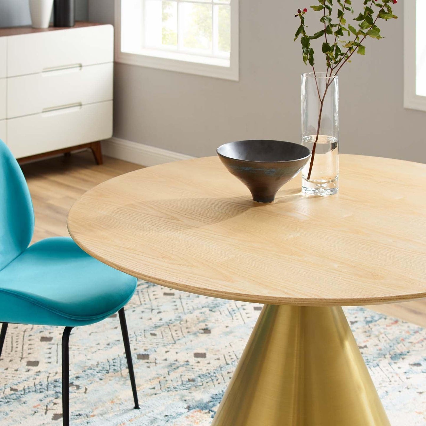 Tupelo 47" Dining Table, EEI-5344 FredCo