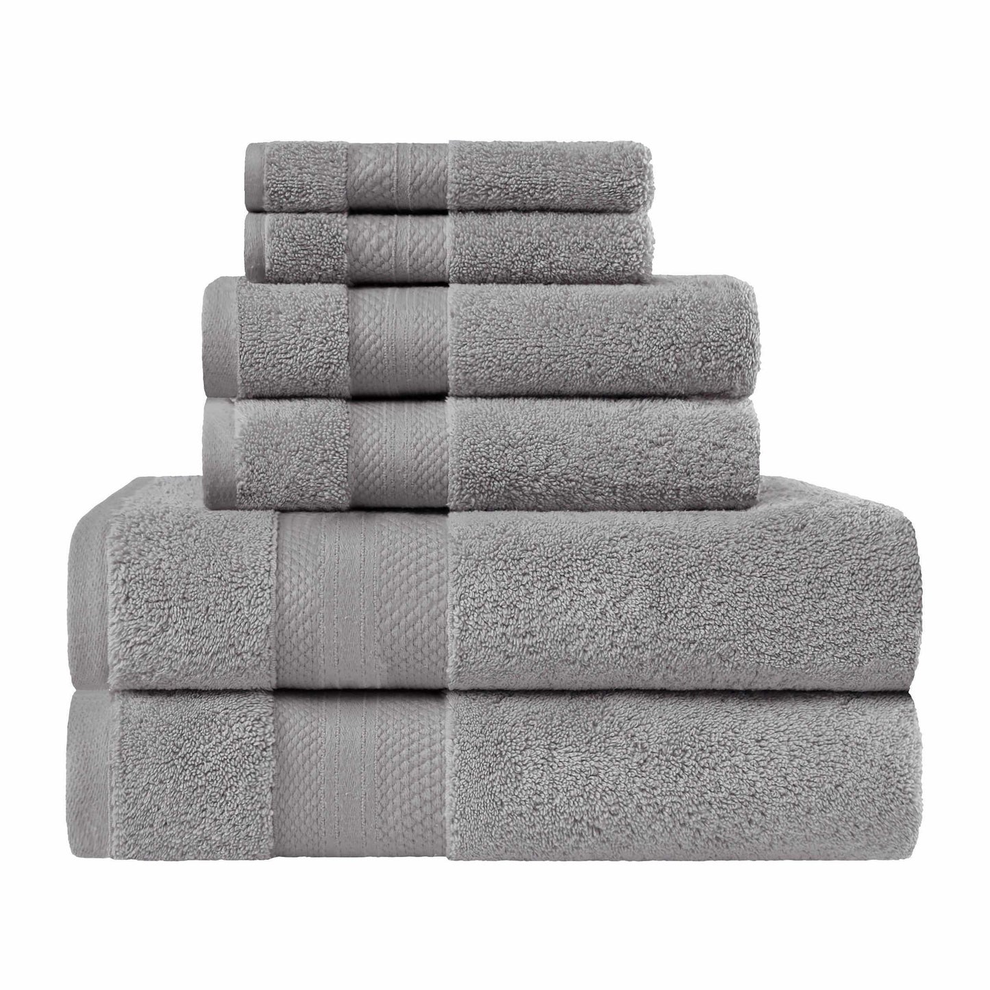 Turkish Cotton Assorted 6-Piece Towel Set by Superior FredCo