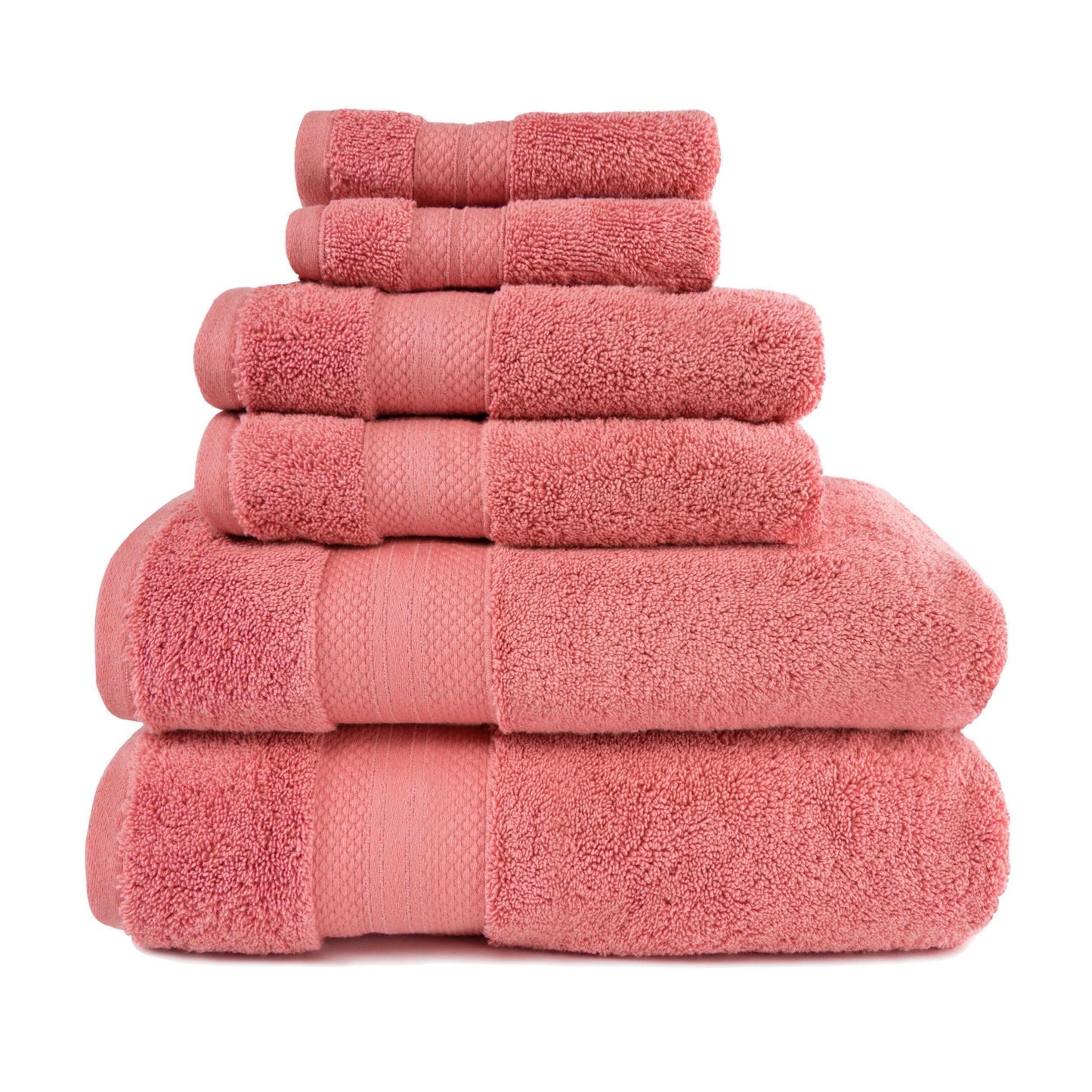 Turkish Cotton Assorted 6-Piece Towel Set by Superior FredCo