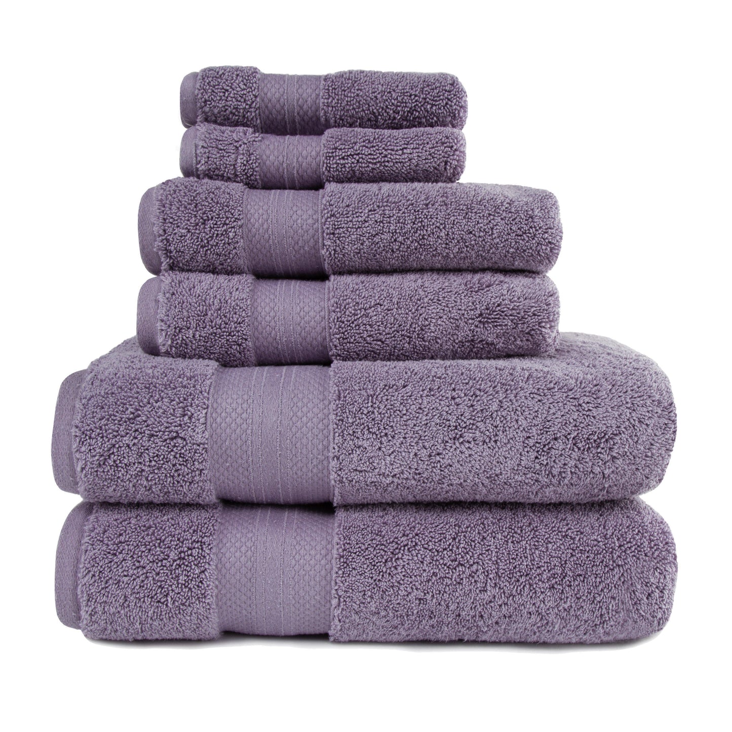 Turkish Cotton Assorted 6-Piece Towel Set by Superior FredCo
