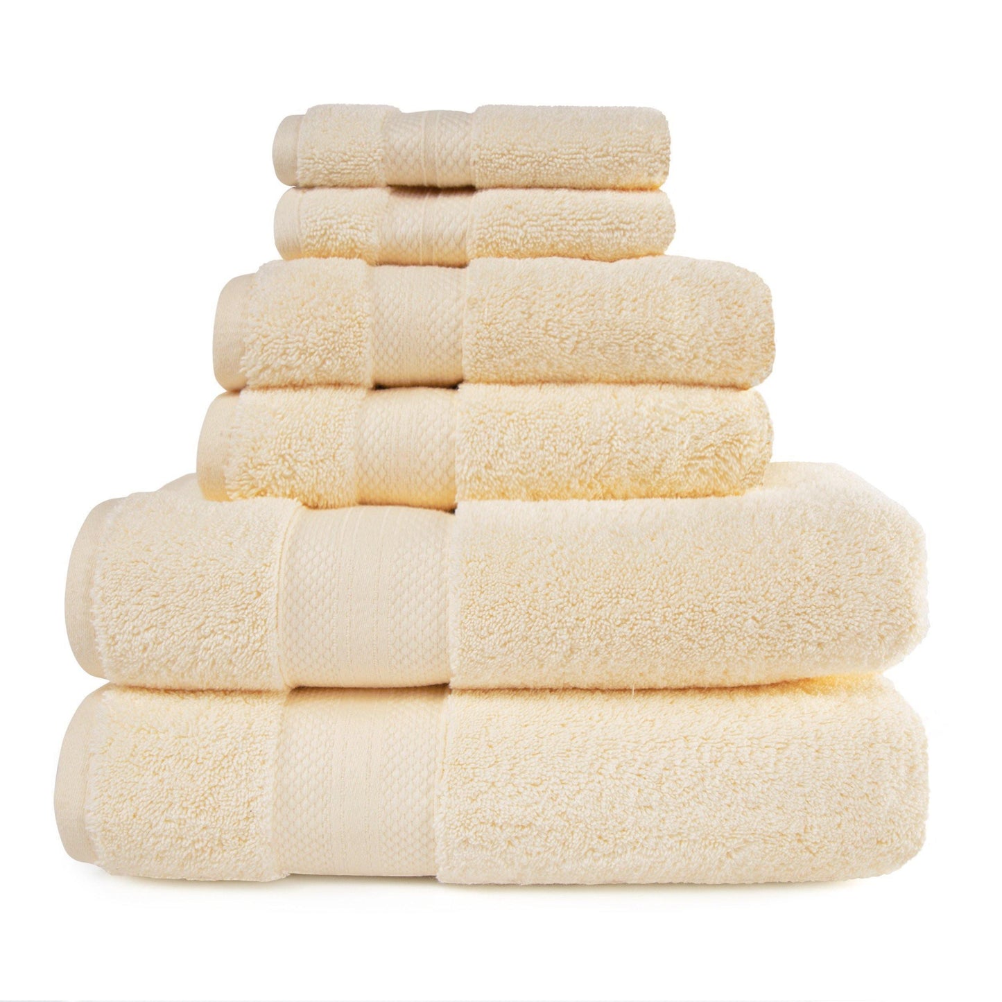 Turkish Cotton Assorted 6-Piece Towel Set by Superior FredCo