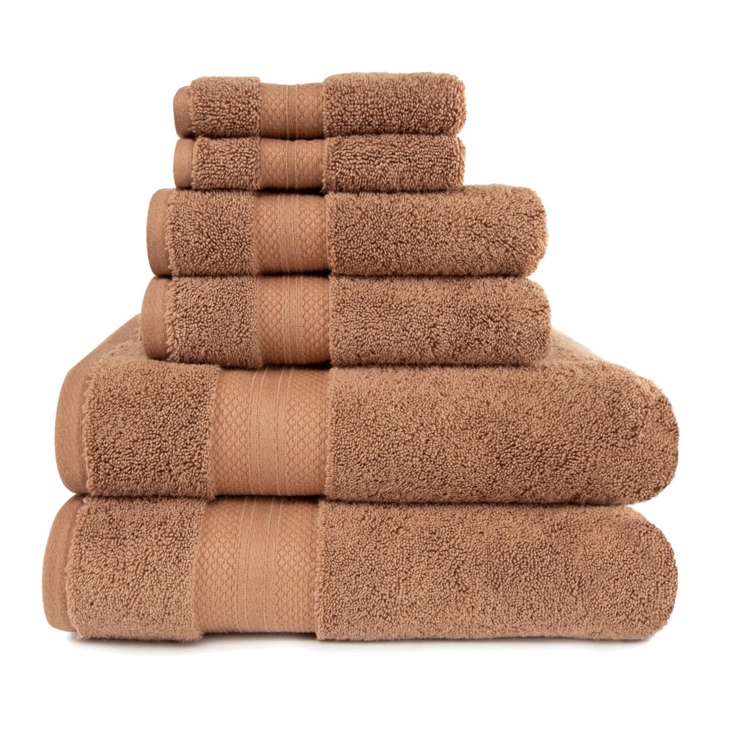 Turkish Cotton Assorted 6-Piece Towel Set by Superior FredCo