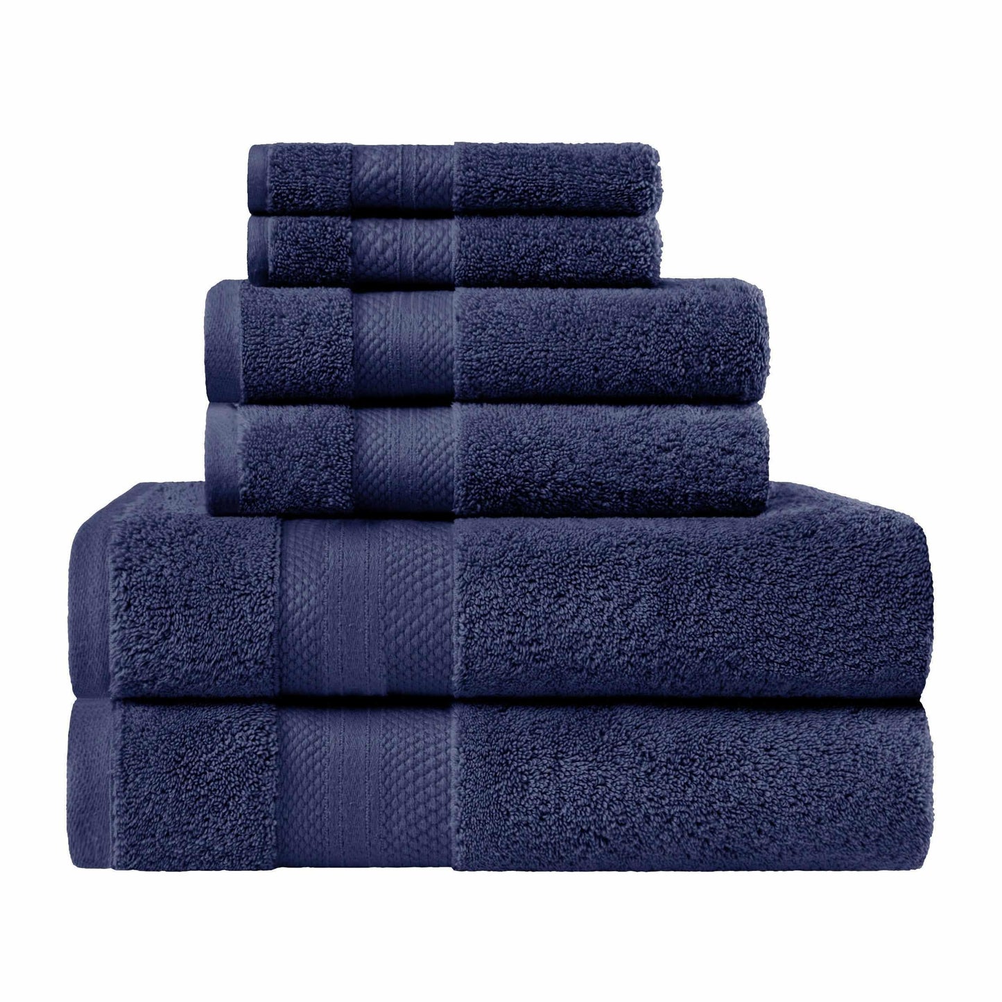 Turkish Cotton Assorted 6-Piece Towel Set by Superior FredCo