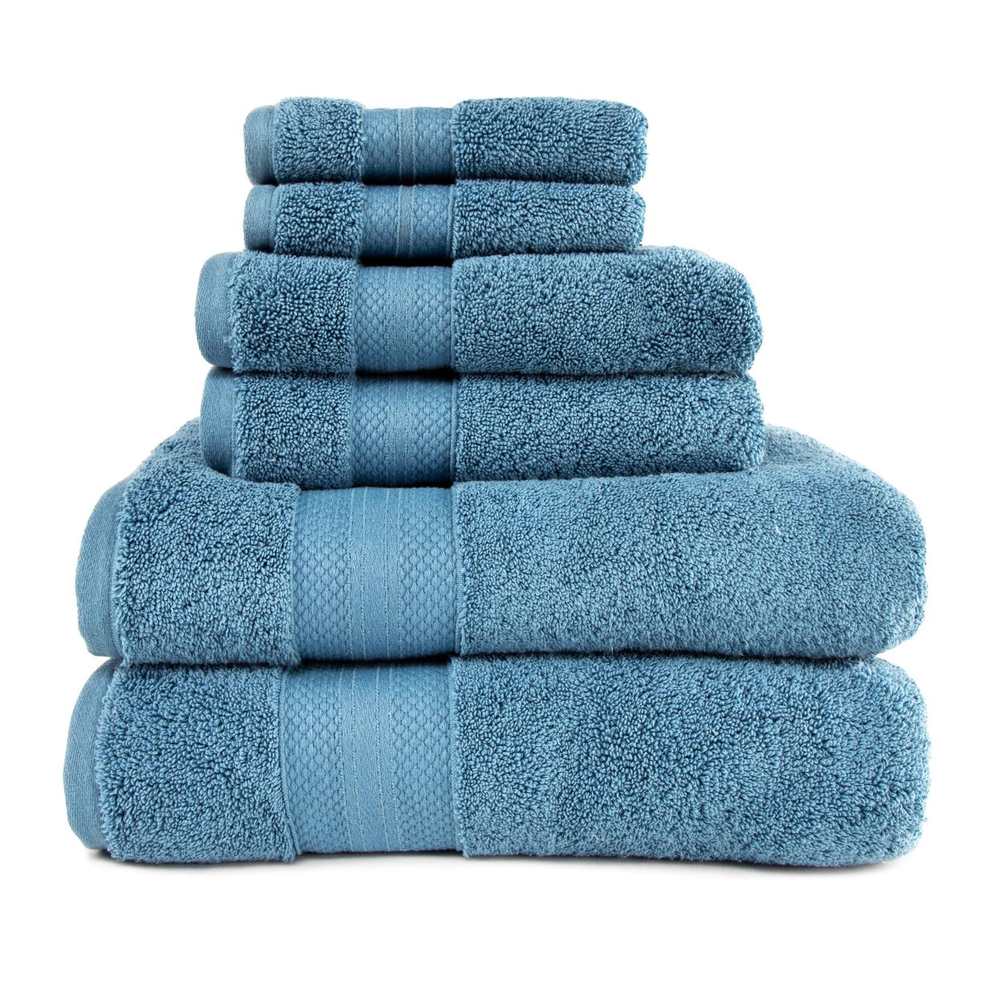 Turkish Cotton Assorted 6-Piece Towel Set by Superior FredCo