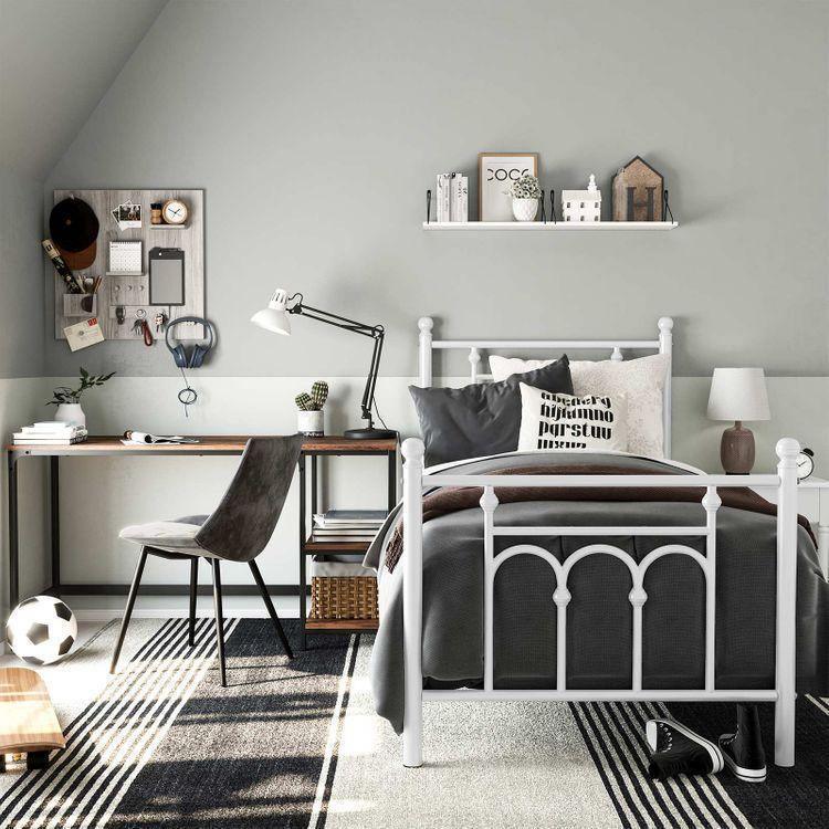 Twin Size Bed with Headboard FredCo