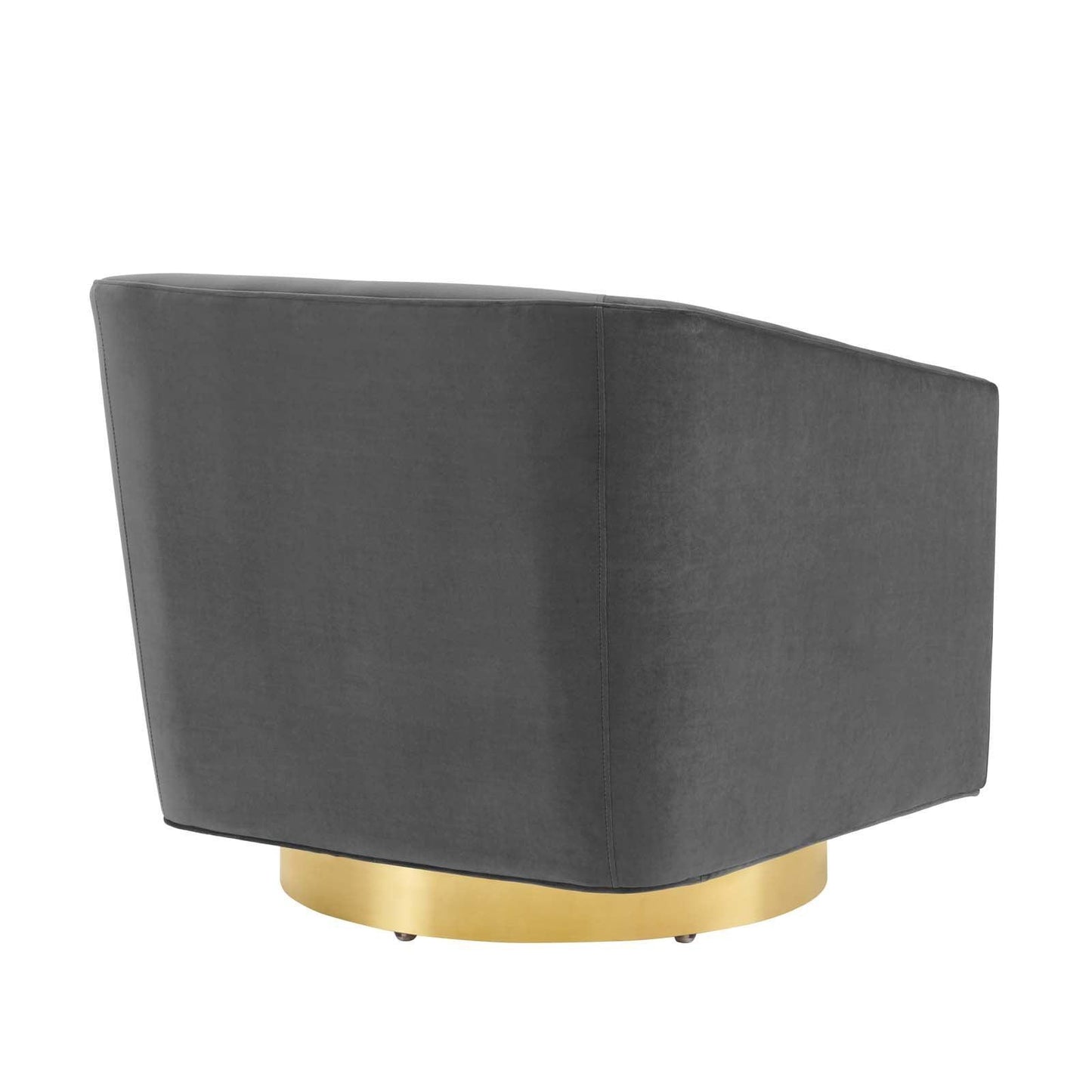 Twist Accent Lounge Performance Velvet Swivel Chair, EEI-4626 FredCo