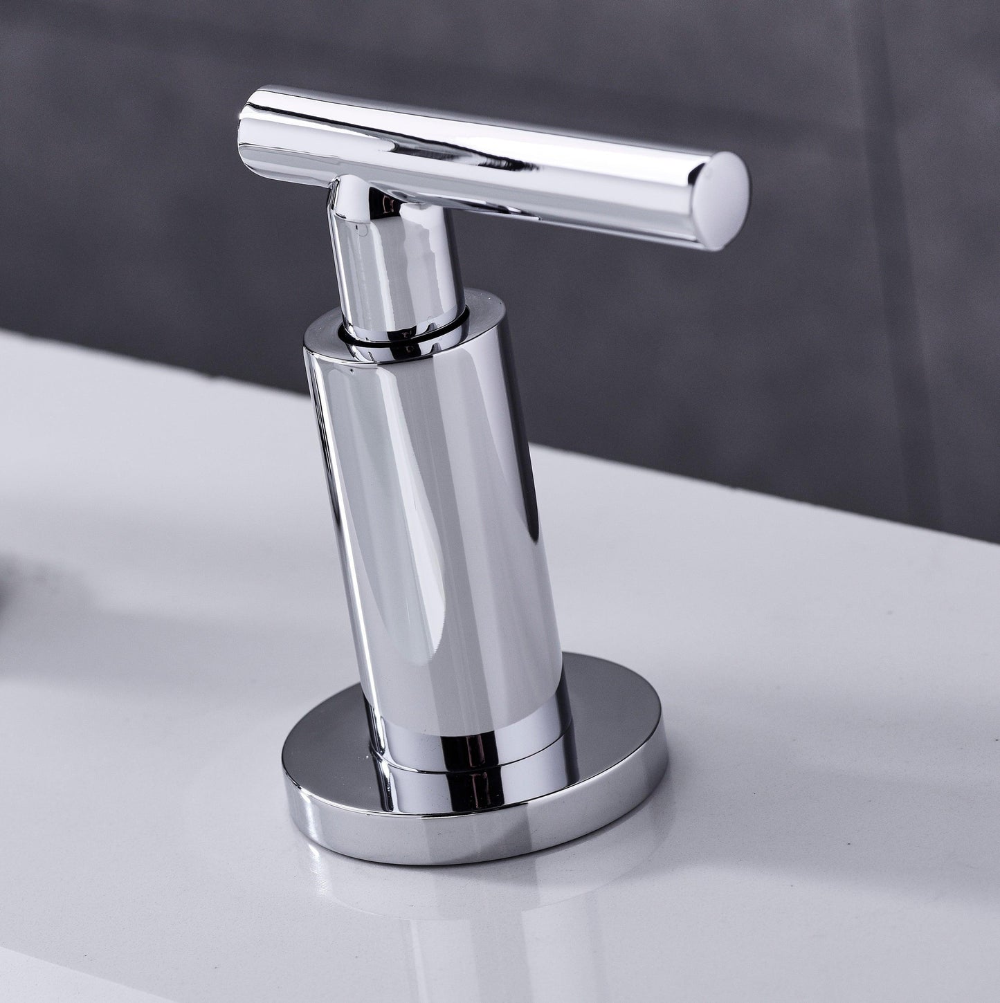 Two Handle High Arc Widespread Bathroom Sink Faucet 3 Hole FredCo