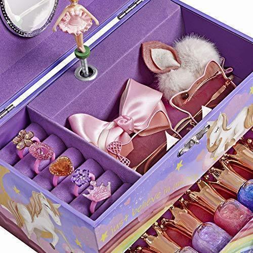 Unicorn Pattern Jewelry Box FredCo