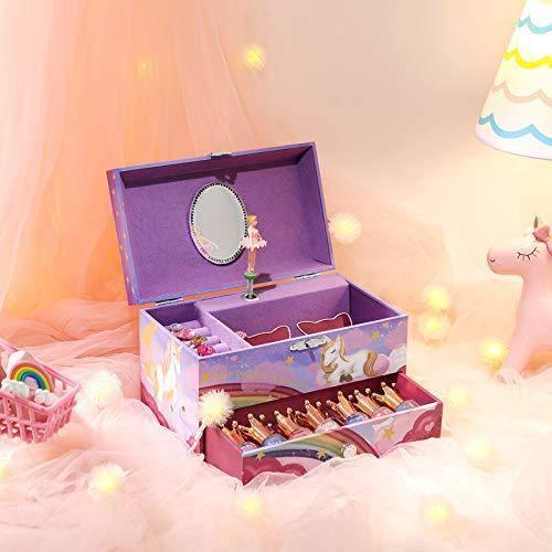 Unicorn Pattern Jewelry Box FredCo