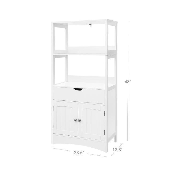 Upper Shelves Bathroom Cabinet FredCo