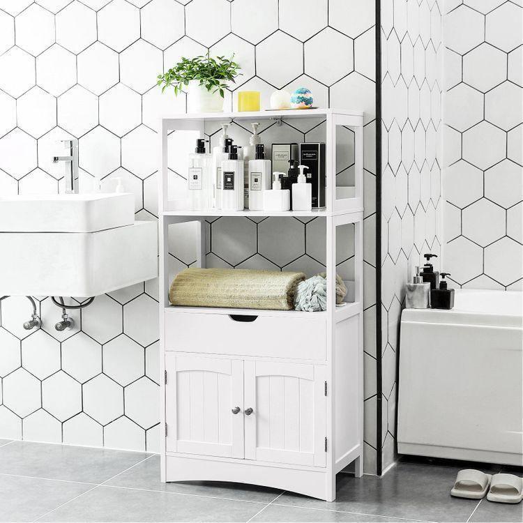 Upper Shelves Bathroom Cabinet FredCo