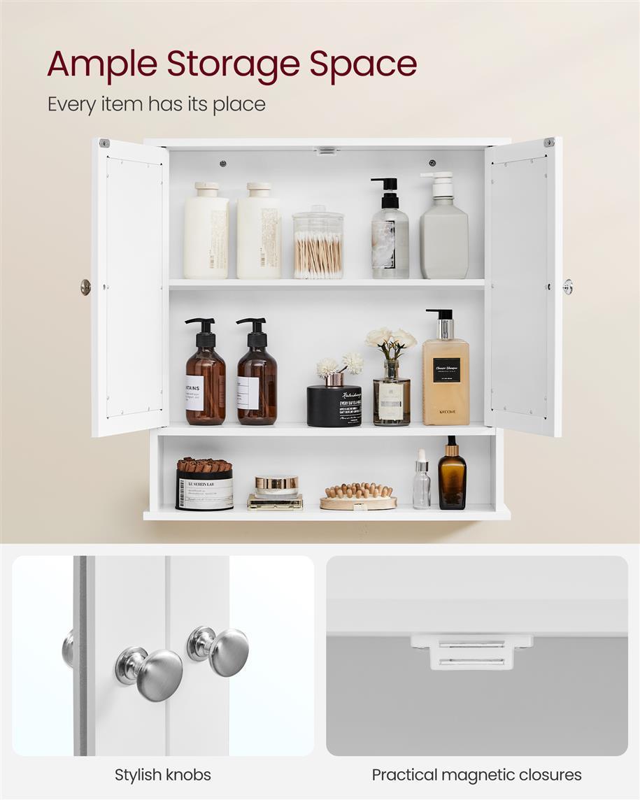 VASAGLE Wall-Mounted Storage Cabinet FredCo