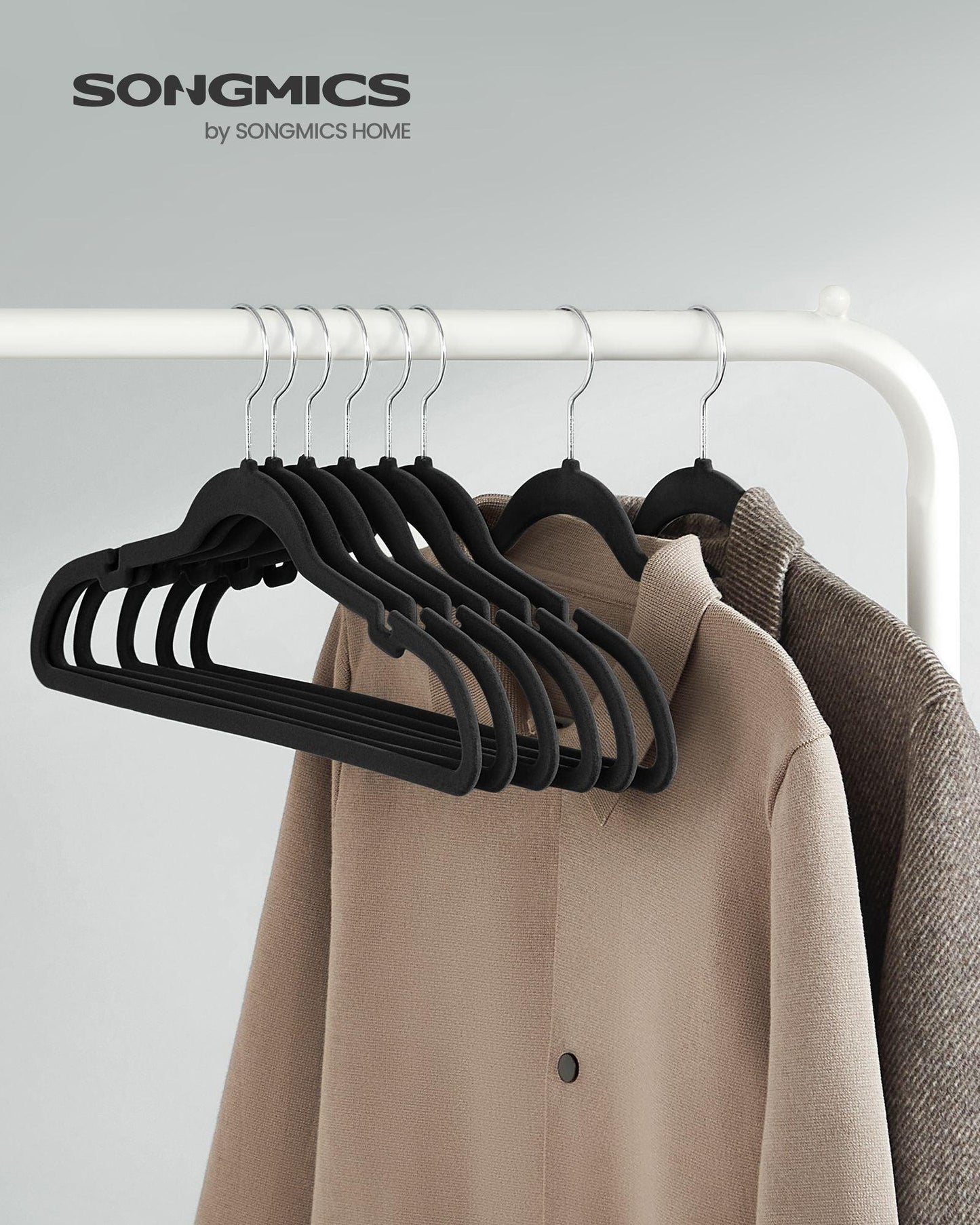 Velvet Hangers 30 Pack, Non-Slip Clothes Hangers FredCo