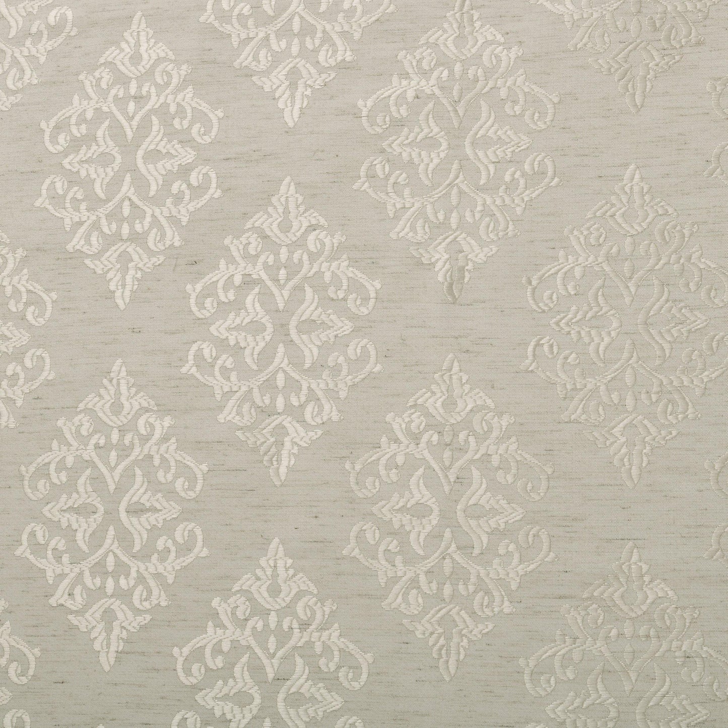 Venetian Damask Floral Jacquard Vintage Grommet Curtain Panel Set FredCo