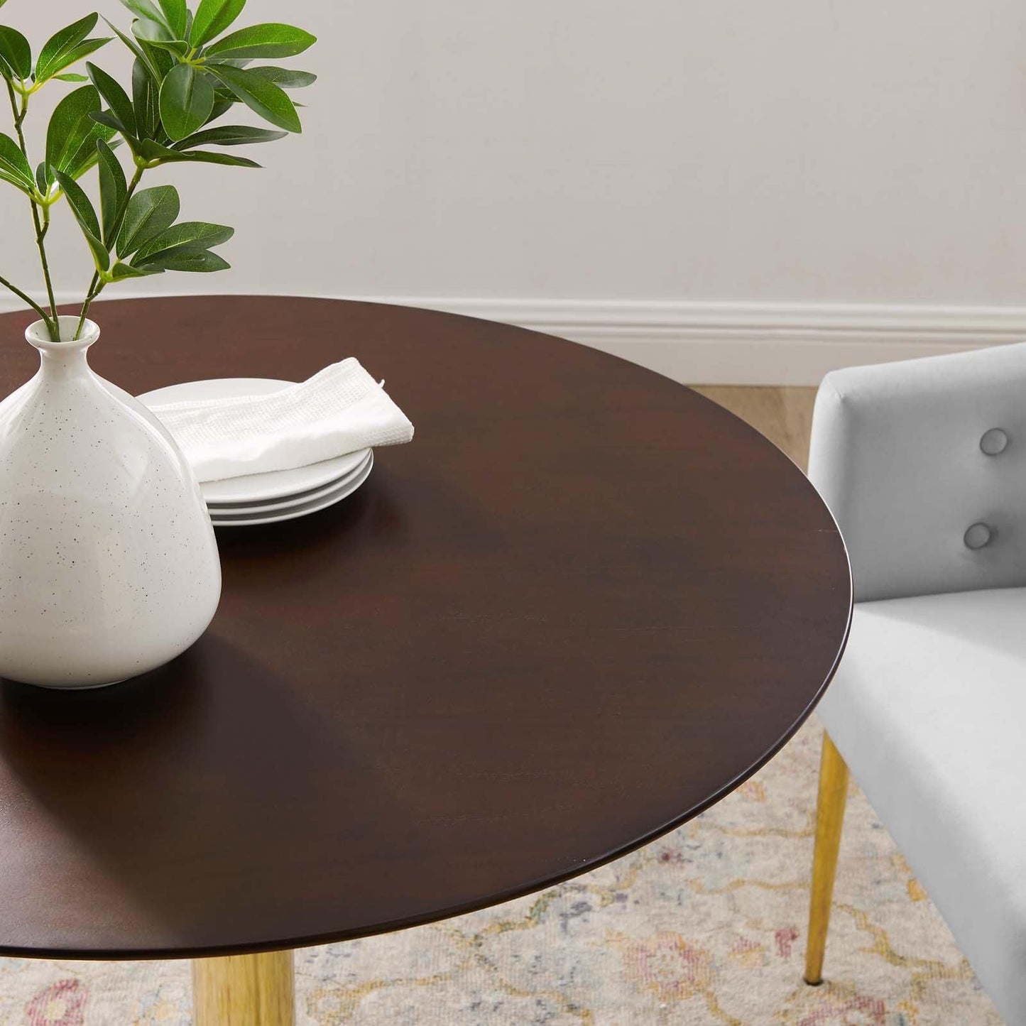 Verne 35" Dining Table, EEI-4738 FredCo